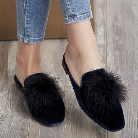 So Cleona Black Slip On Mules By Sole Society - Picture 1 of 7